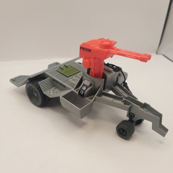 GI Joe Vehicle and Belt Set Tigerhawk Devilfish Road Toad Vehicle Toys 1986 - Picture 13 of 16